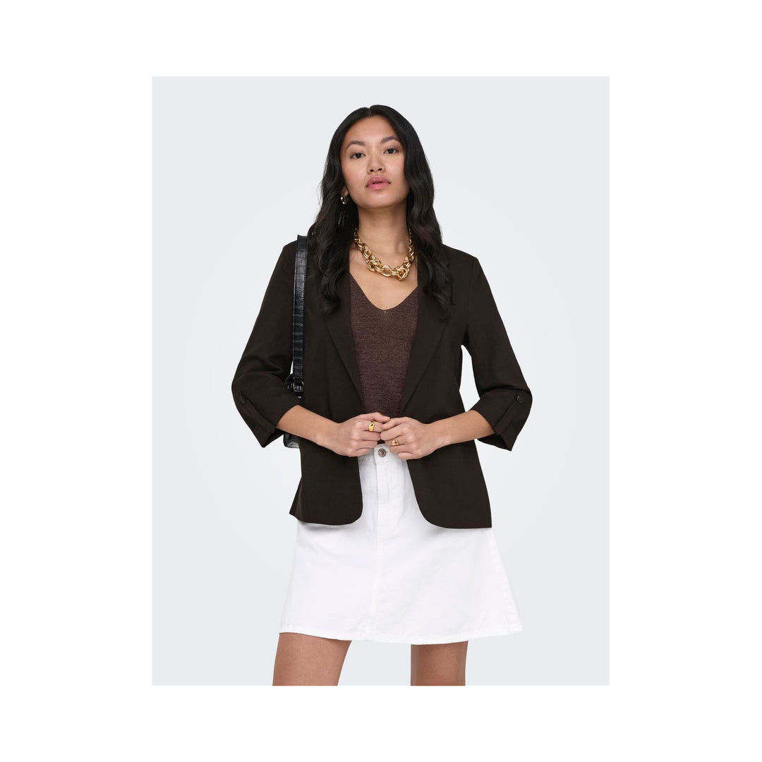 ONLY - BLAZER - CARO-ISOLA 15374114 - COFFEE BEAN