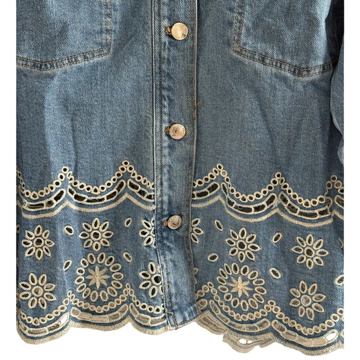 THREE M - DENIMJAKKE - CH2636 - BLUE