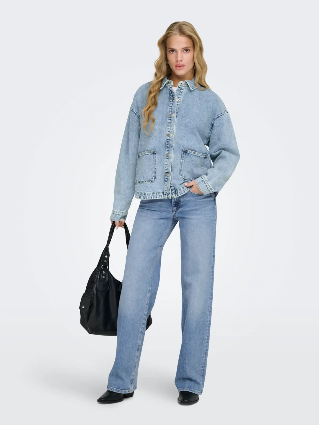 ONLY - JAKKE - LARA 15372651 - LIGHT BLUE