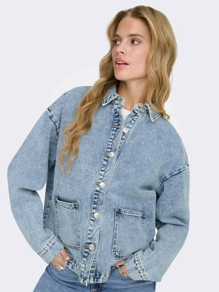 ONLY - JAKKE - LARA 15372651 - LIGHT BLUE