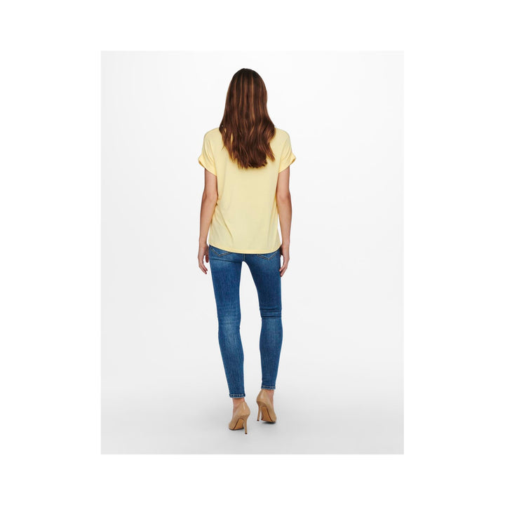 ONLY - T-SHIRT - MOSTER 15106662 - PALE BANANA