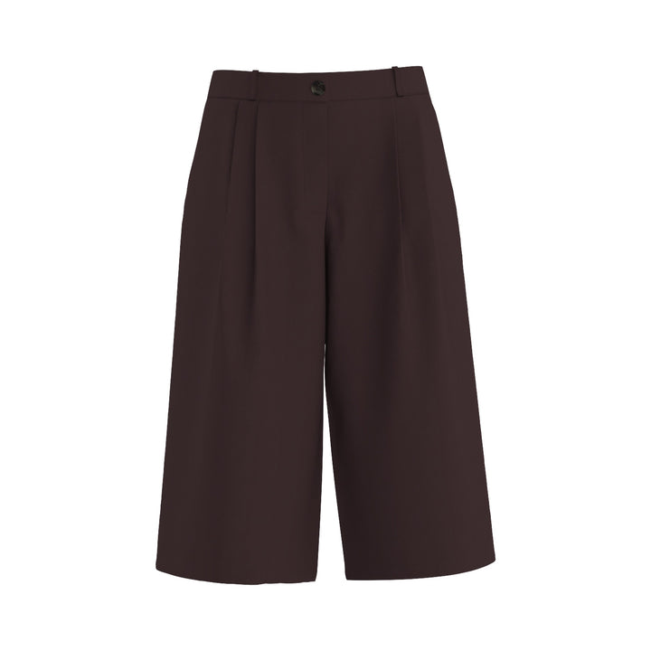 HYPEDROP - BERMUDASHORTS - JANINA 32001265 - BITTER CHOCOLATE