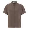 SOFT REBELS - SKJORTE - FREEDOM SR321-747 - COFFEE QUARTZ