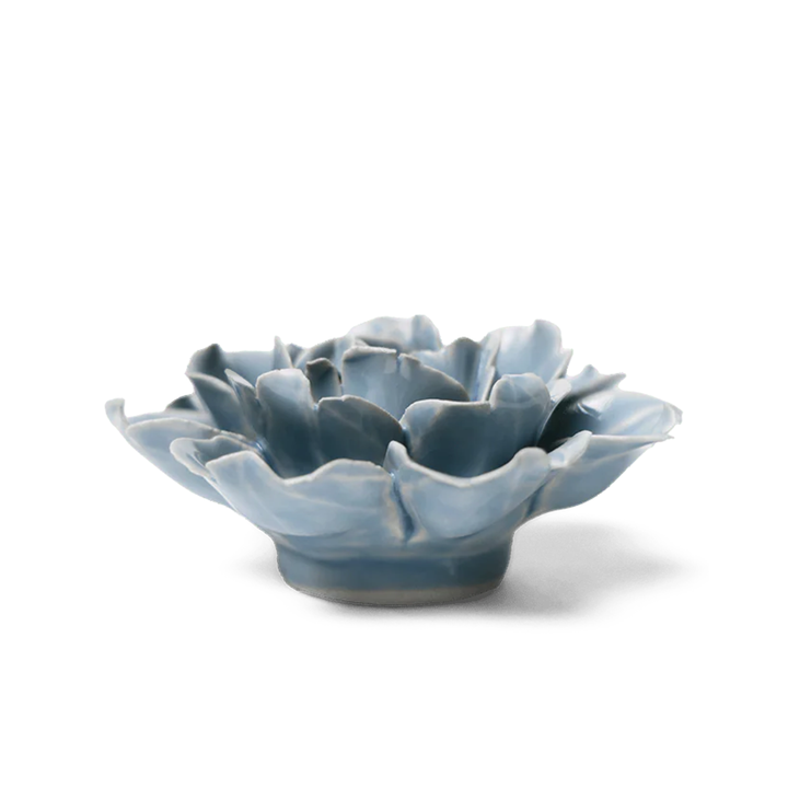 CHIVE CERAMICS - KERMIK VÆGBLOMST - PASTEL BLUE ROSE