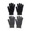 ONLY - 2-PAK HANDSKER - MAGIC 15266400 - SORT & GRÅ