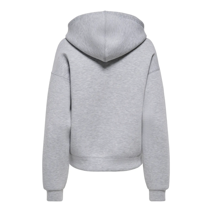 ONLY - ZIP HOODIE - NAOMI 15383142 - LIGHT GREY MELANGE