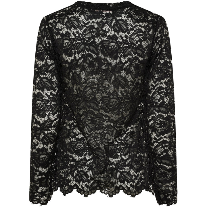 MARTA DU CHATEAU - BLUSE - MILLEY 7707 - SORT