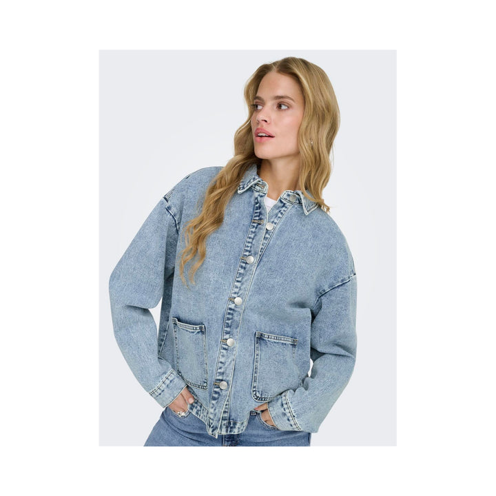 ONLY - JAKKE - LARA 15372651 - LIGHT BLUE DENIM
