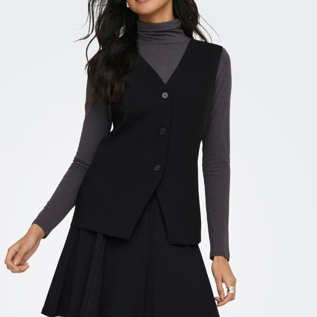 ONLY - VEST - NIKO 15367270 - BLACK
