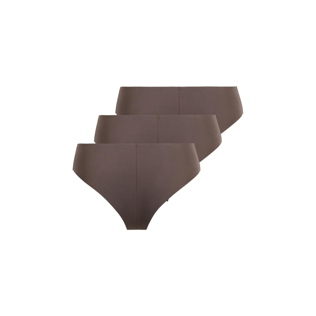 ONLY - 3-PAK TRUSSER - TRACY CHEEKY BRIEF 15353493 - SEAL BROWN