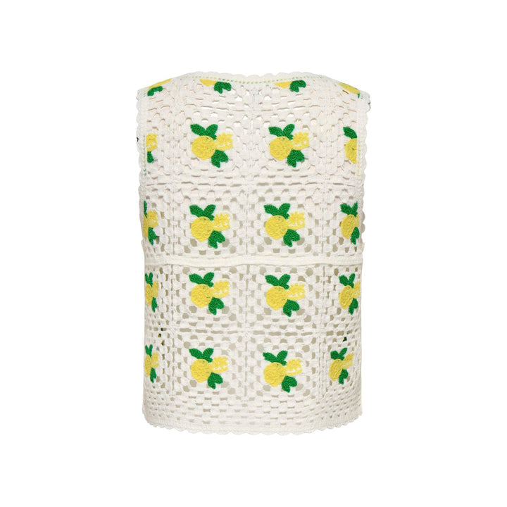 ONLY - TOP - EMMA 15377091 - BIRCH LEMON/YARROW/JELLY BEAN