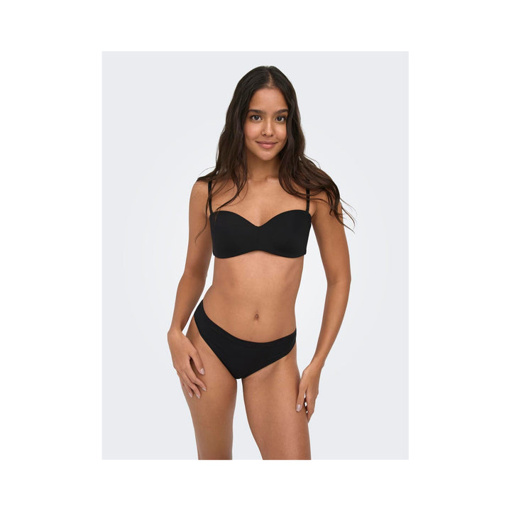 ONLY - 2-PAK TRUSSER - PEACHY BRAZIL 15354805 - SORT