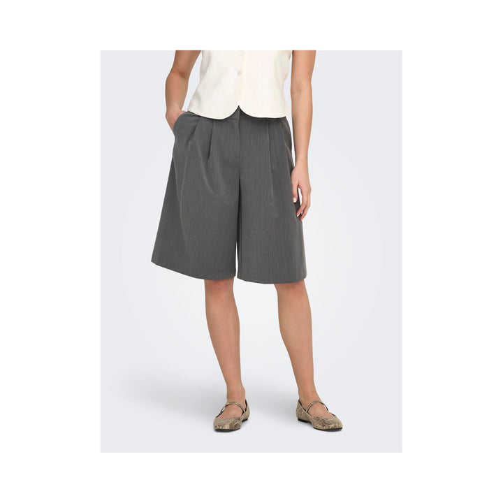 ONLY - BERMUDA SHORTS - NALINA 15374196 - MEDIUM GREY MELANGE