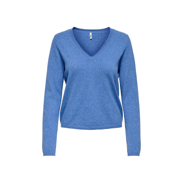 ONLY - STRIK - LOYAL V-NECK 15368957 - ULTRAMARINE MELANGE