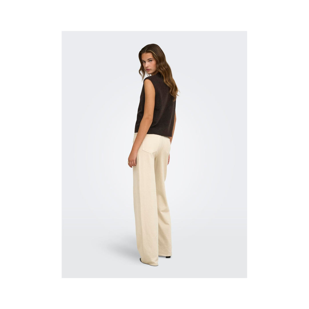 ONLY - VEST - SIMONI 15381355 - COFFEE BEAN