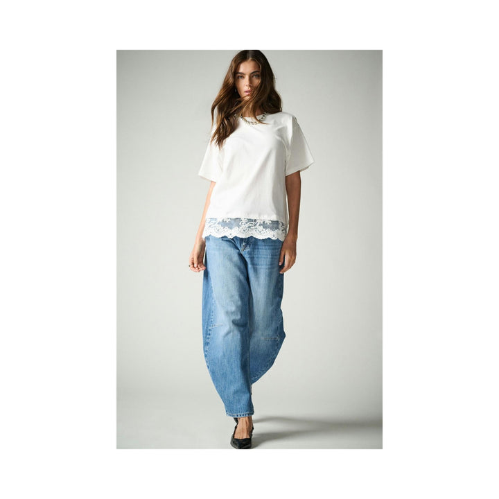 ONLY - T-SHIRT - VIVVI 15385031 - CLOUD DANCER