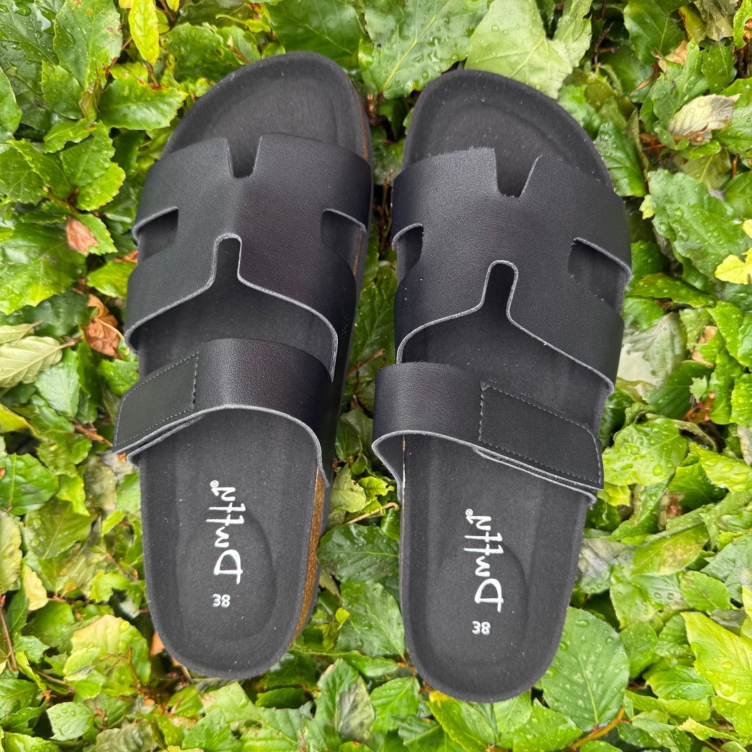DUFFY - SANDALER - FLORENS VENTUNO 8666006 - BLACK
