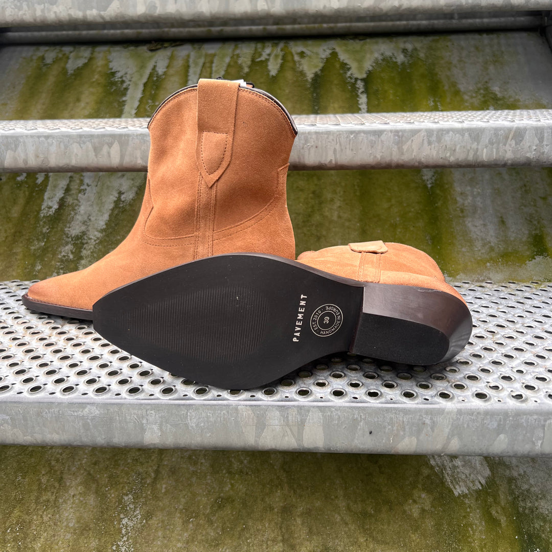 PAVEMENT - STØVLE - JASMIN 23479-1 - TAUPE SUEDE