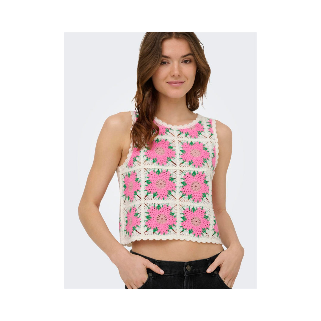 ONLY - TOP - EMMA 15377091 - BIRCH FLOWER/WILD ORCHID/ASH ROSE/JELLY BEAN