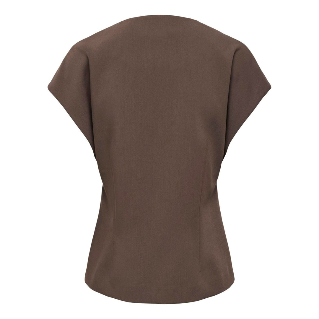 ONLY - TOP - ASMINE 15386694 - CHOCOLATE TORTE
