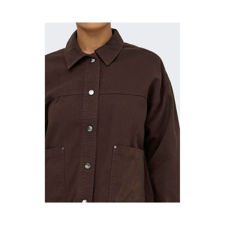 ONLY - JAKKE - SIERRA TWILL 15377209 - CHICORY COFFEE