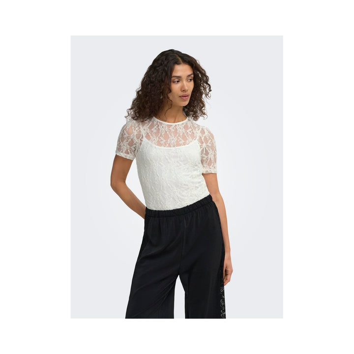 ONLY - TOP - ALBA 15388953 - CLOUD DANCER
