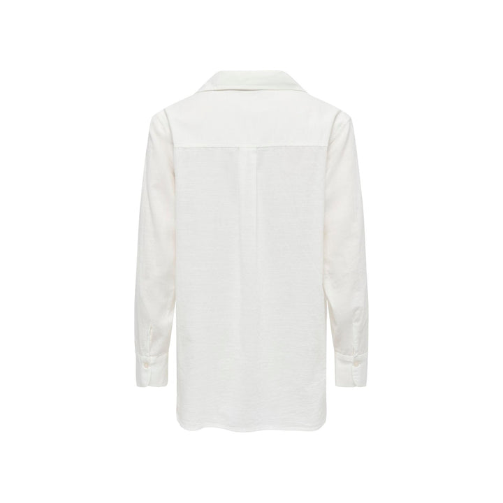 ONLY - SKJORTE - SALINA - 15335255 - CLOUD DANCER