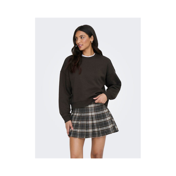 ONLY - SWEATSHIRT - BEST 15338727 - CHOCOLATE TORTE