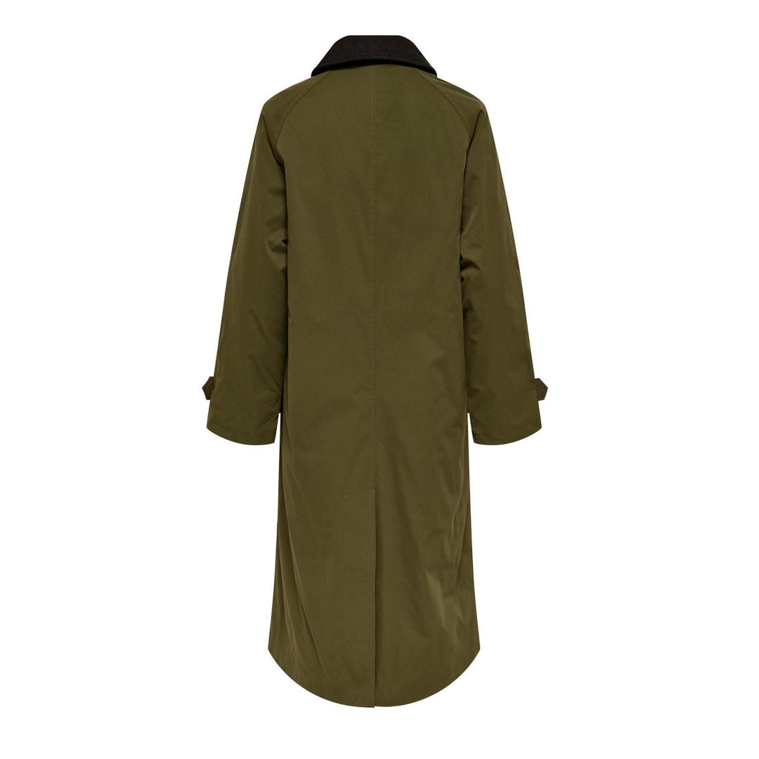 ONLY - COAT - ORCHID 15373747 - DARK OLIVE
