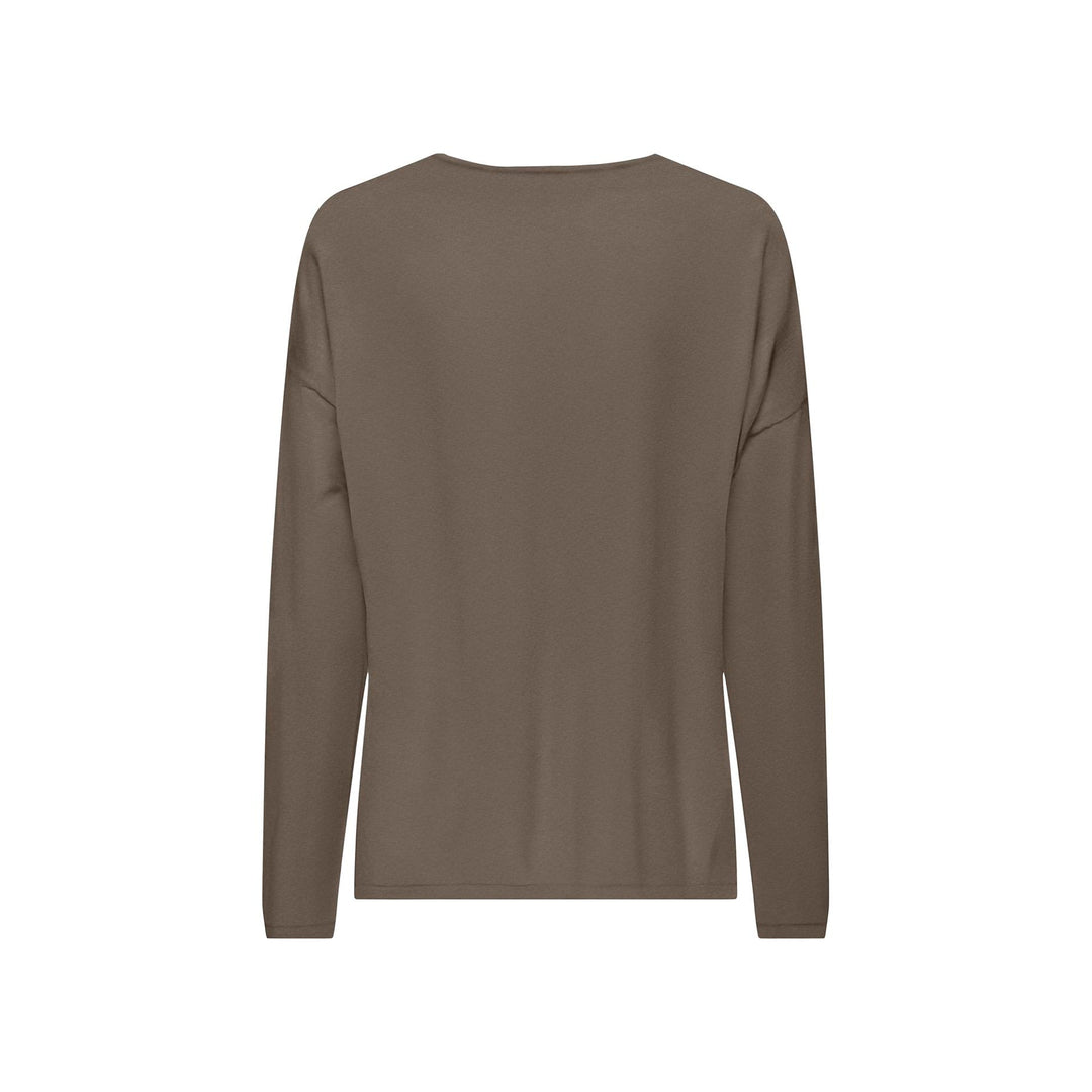 ONLY - STRIKTRØJE - CHIANTI LIFE 15354092 - WALNUT
