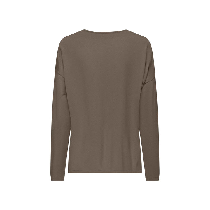 ONLY - STRIKTRØJE - CHIANTI LIFE 15354092 - WALNUT