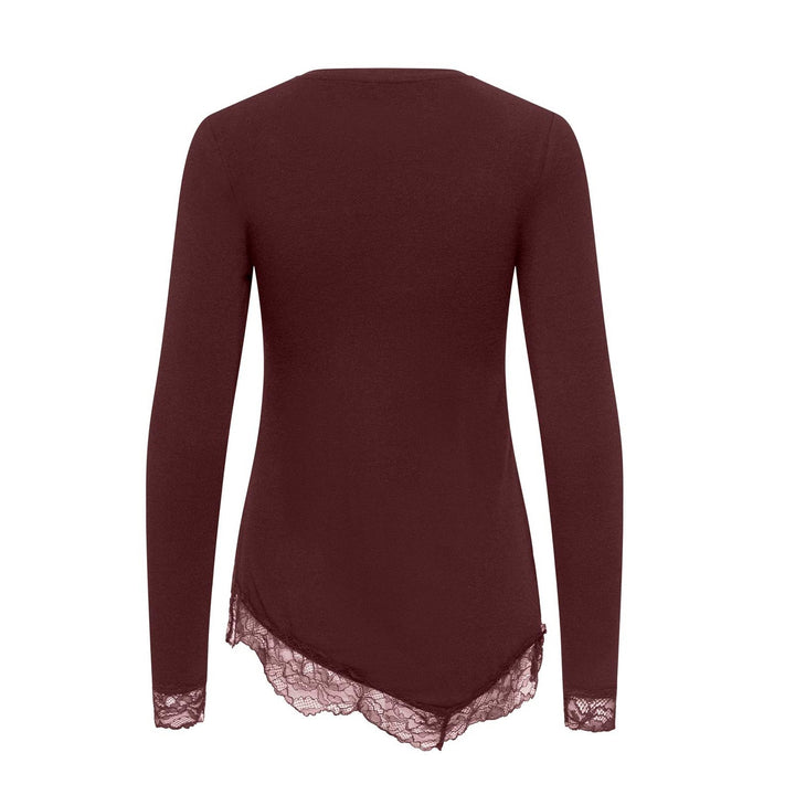 ONLY - TOP - GLAMOUR 15384227 - DECADENT CHOCOLATE