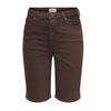 ONLY - SHORTS - SONNY 15256709 - DARK BROWN DENIM