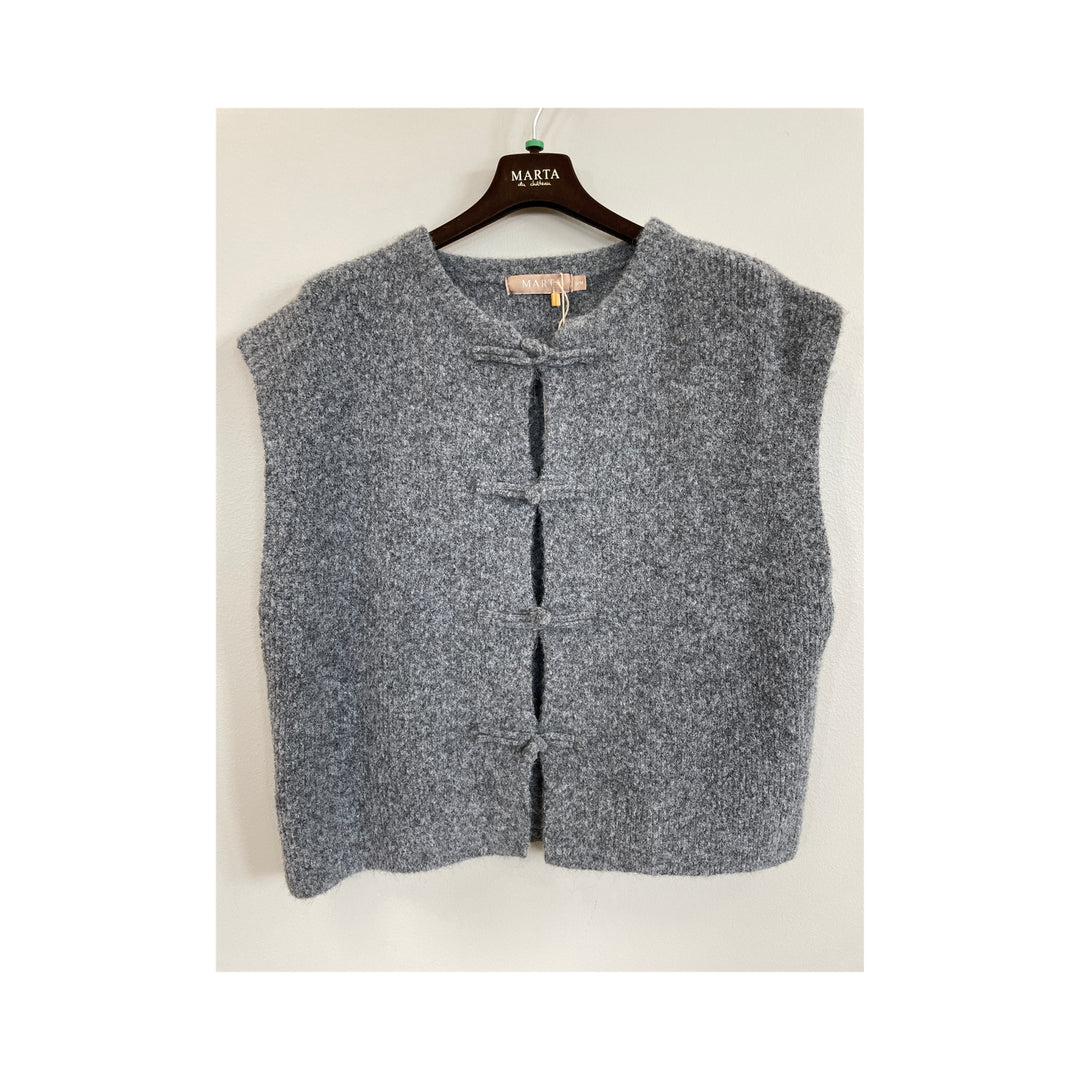 MARTA DU CHATEAU - VEST - CELESTIA 9980 - DARK GREY