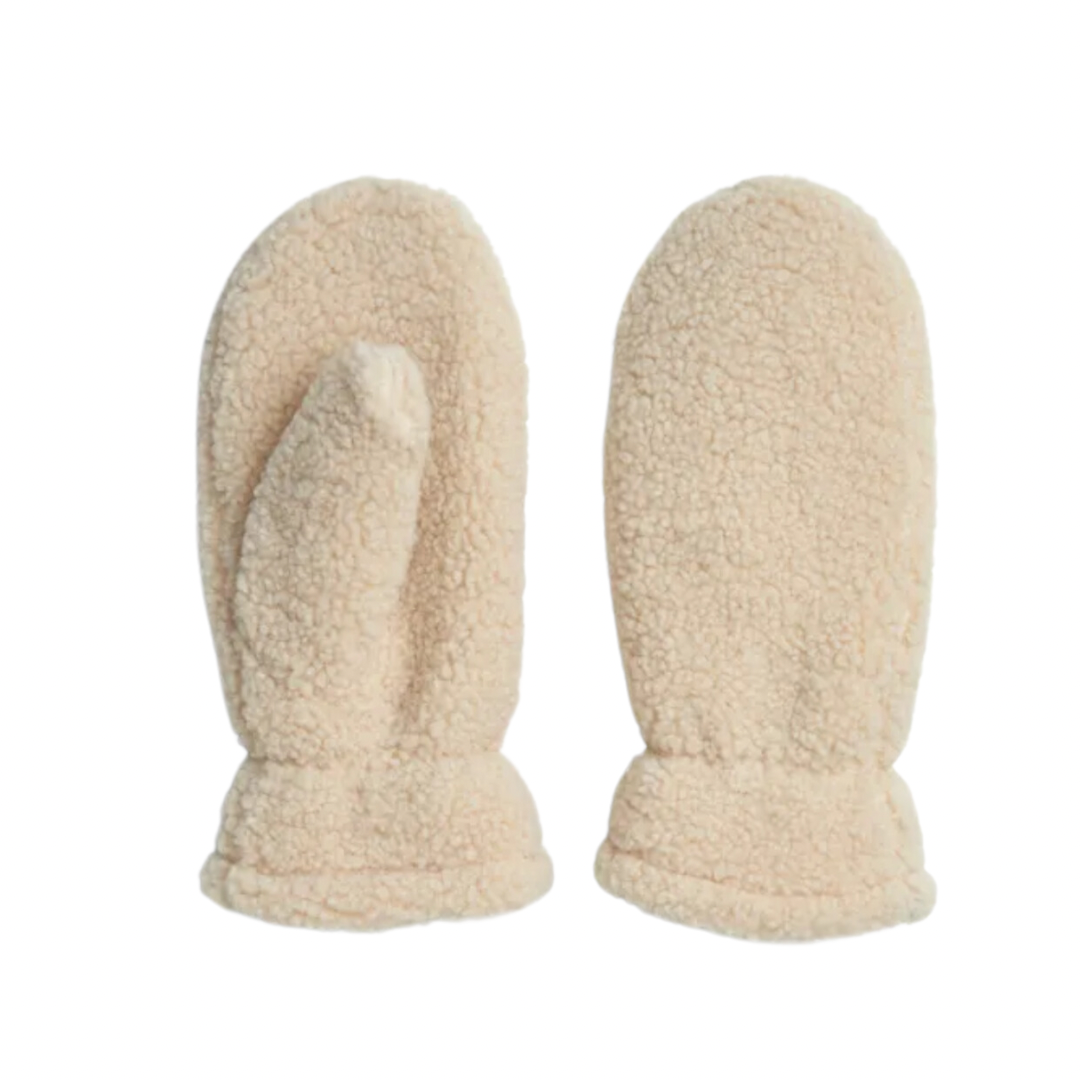 PIECES - LUFFE - NETTY TEDDY - 17152287 - WHITE PEBER – Trendhouse
