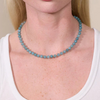 SOÏ - KRYSTAL HALSKÆDE - HAILEY - AQUAMARIN