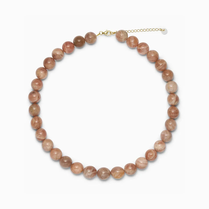 SOÏ - KRYSTAL HALSKÆDE - FARO - CHUNKY SUNSTONE