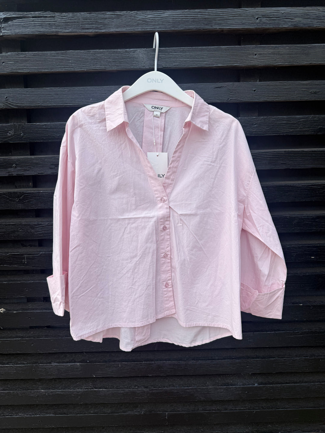 ONLY - SKJORTE - PANAMA - 15370570 - PALE LILAC