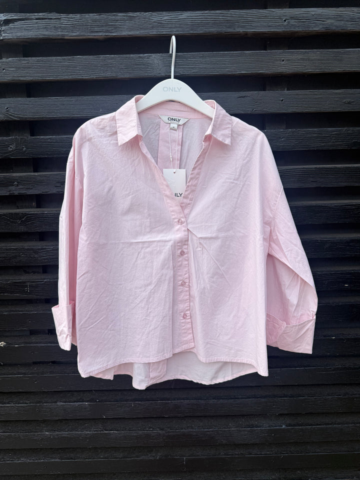 ONLY - SKJORTE - PANAMA - 15370570 - PALE LILAC