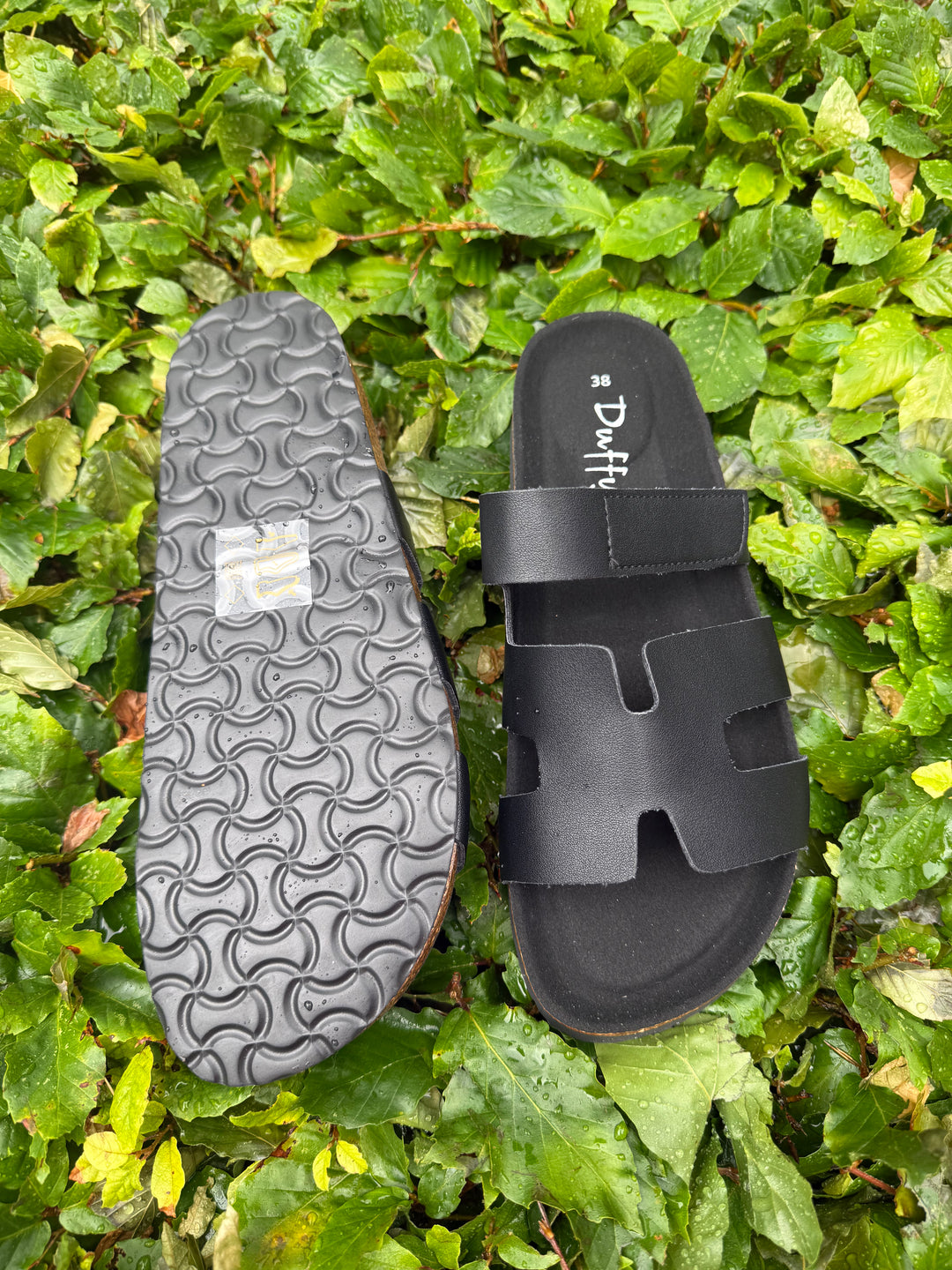 DUFFY - SANDALER - FLORENS VENTUNO 8666006 - BLACK