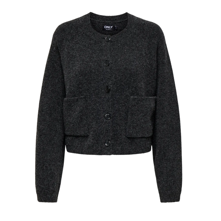 ONLY - CARDIGAN - PIEMONTE L/S - 15344118 - DARK GREY