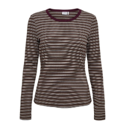 NÜMPH - BLUSE - HENNESY - 707185 -  deep taupe