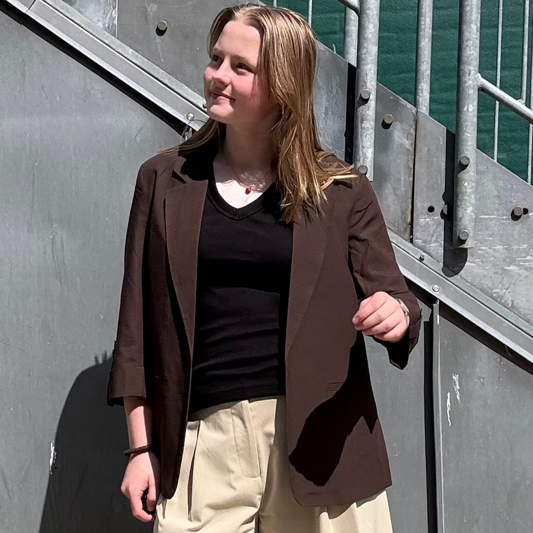 ONLY - BLAZER - CARO-ISOLA 15374114 - COFFEE BEAN