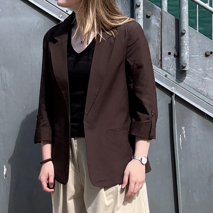 ONLY - BLAZER - CARO-ISOLA 15374114 - COFFEE BEAN