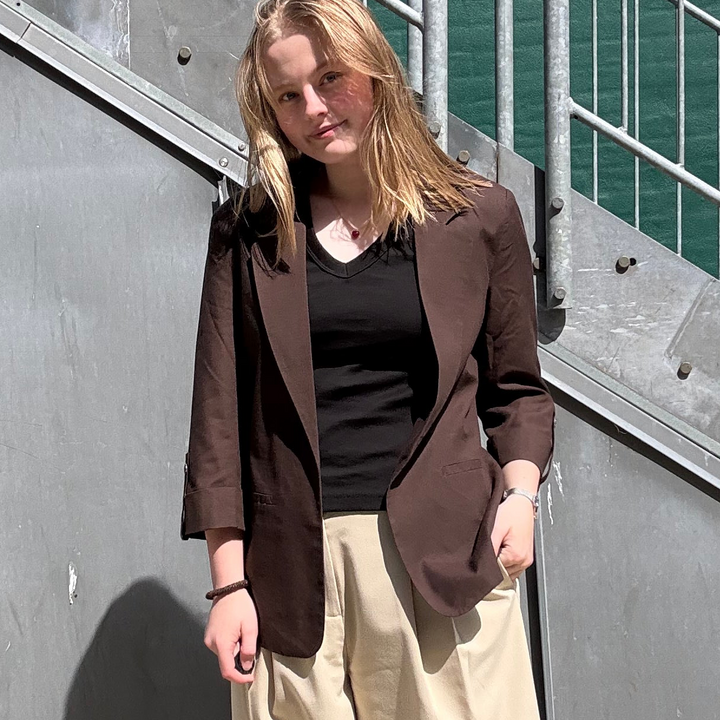 ONLY - BLAZER - CARO-ISOLA 15374114 - COFFEE BEAN