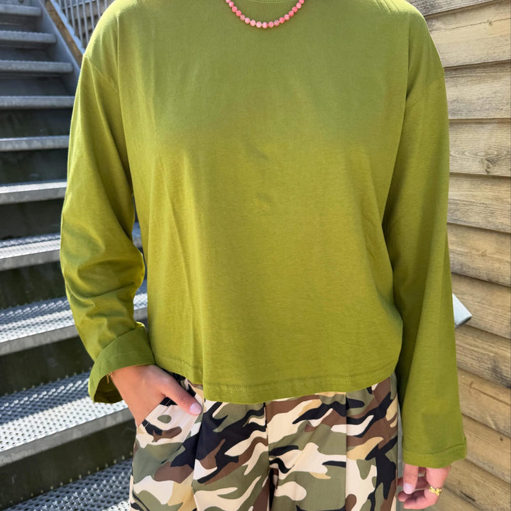 ONLY - T-SHIRT - HAPPY 15382111 - CARDAMOM SEED