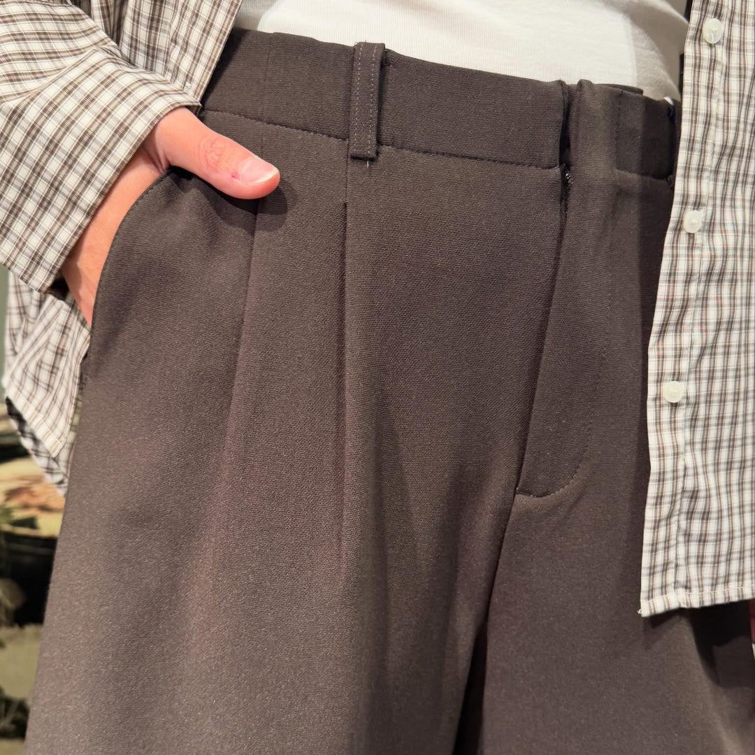 ONLY - BUKS - LYON WIDE LEG CULOTTE 15389037 - CHOCOLATE TORTE