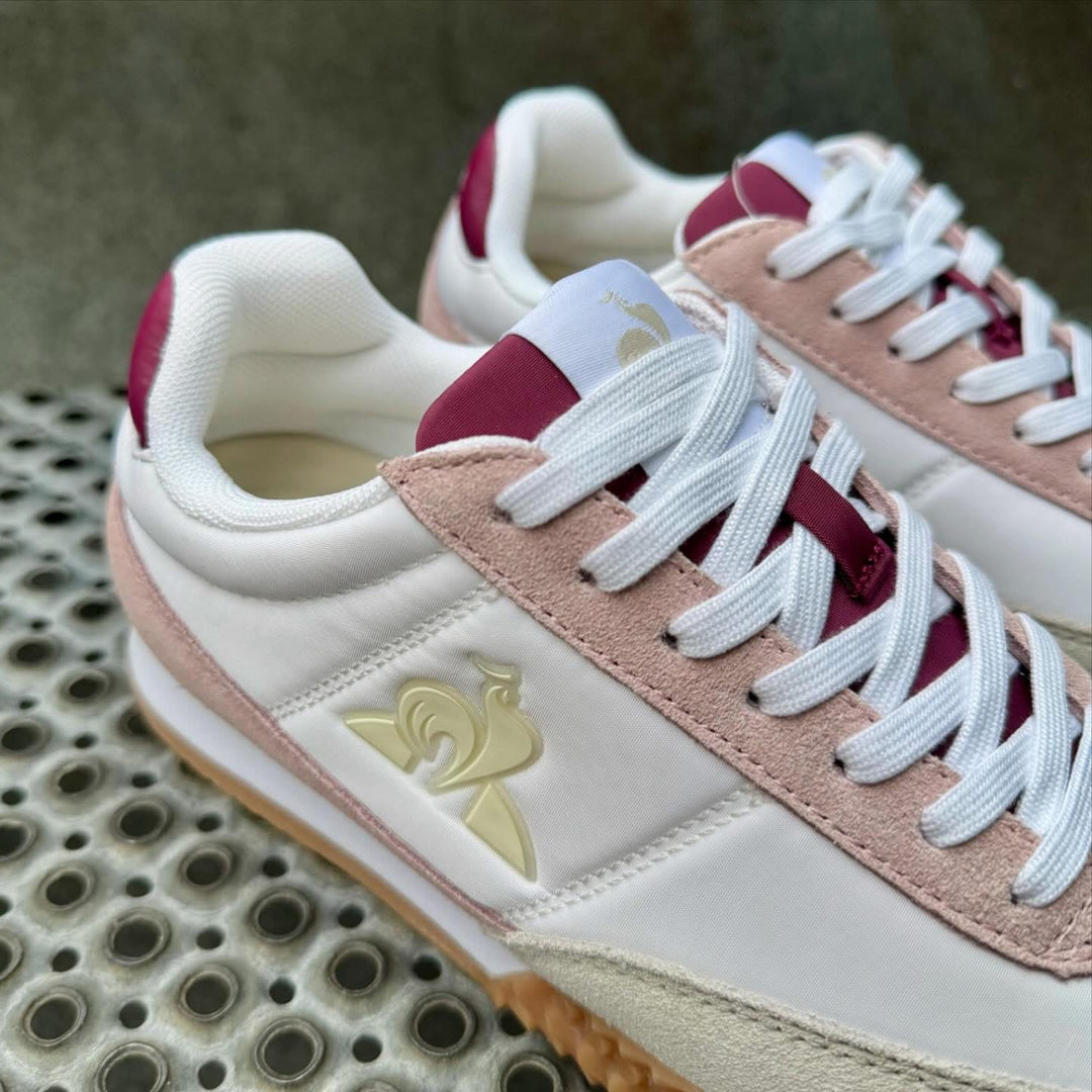 LE COQ SPORTIF - SNEAKERS - VELOCE 2422623 - BONE WHITE/MAUVE CHALK