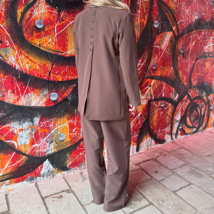 ONLY - BLAZER - LANA-BERRY 15377075 - CHOCOLATE MARTINI