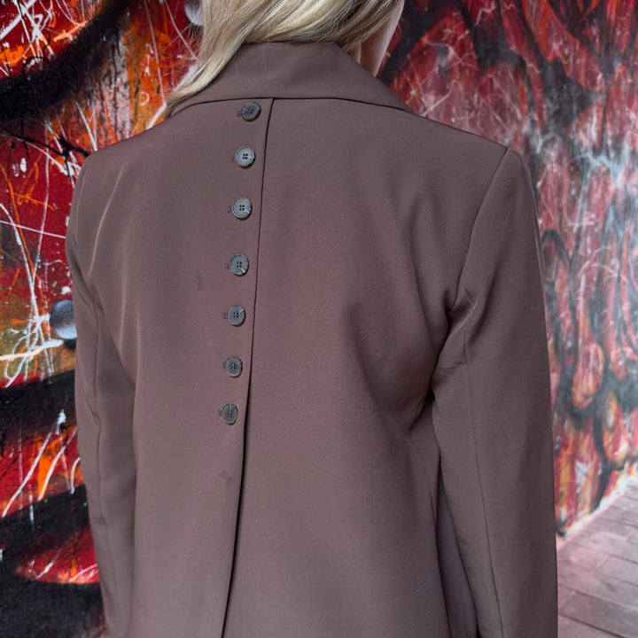 ONLY - BLAZER - LANA-BERRY 15377075 - CHOCOLATE MARTINI
